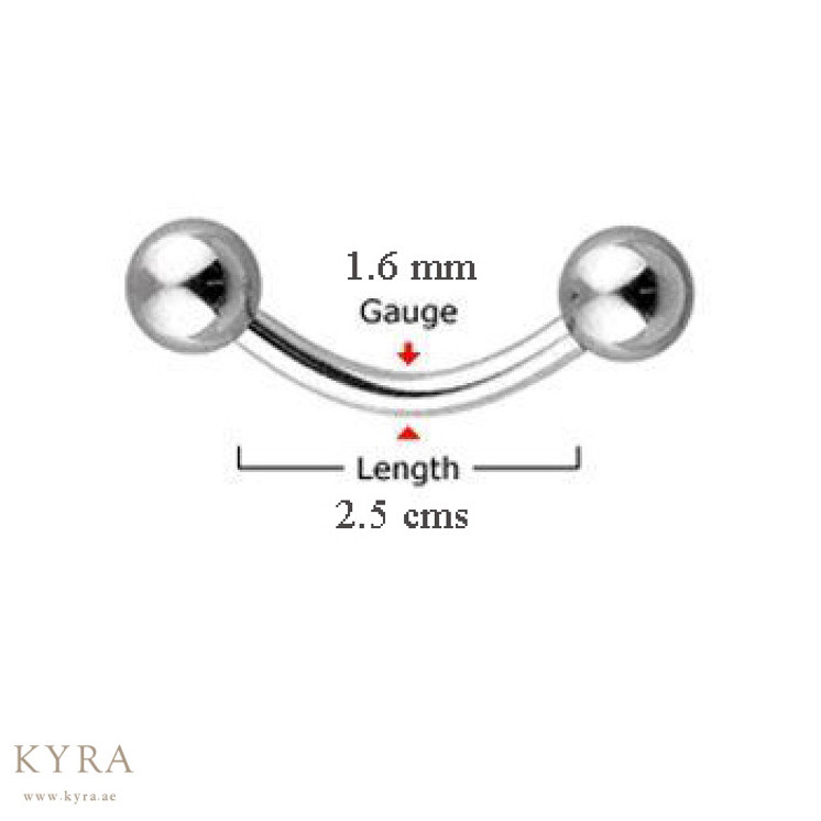 Navel Piercing- Rose Crystal