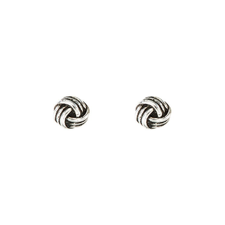 Surgical Steel Love Knot  Ear Studs