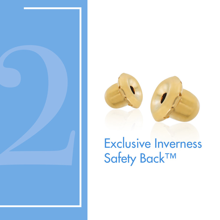 Puffed Heart Ear Stud Rose Gold