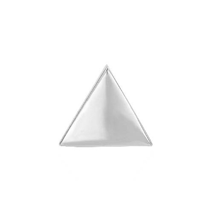 7mm Surgical Steel Triangle  Ear Stud