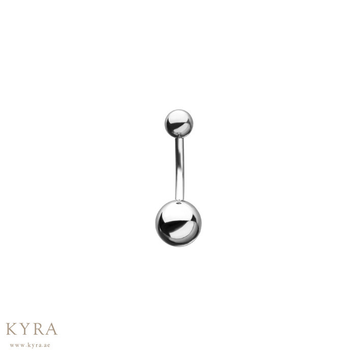 Ball to Ball Belly Jewelry in Medical Grade Surgical Steel(8mm)