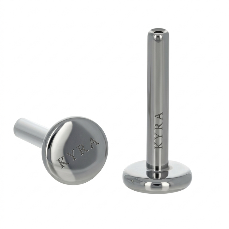 G23 Titanium ASTM F136 Flat Back Labret