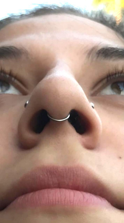 18G Titanium Clicker 6mm/8mm