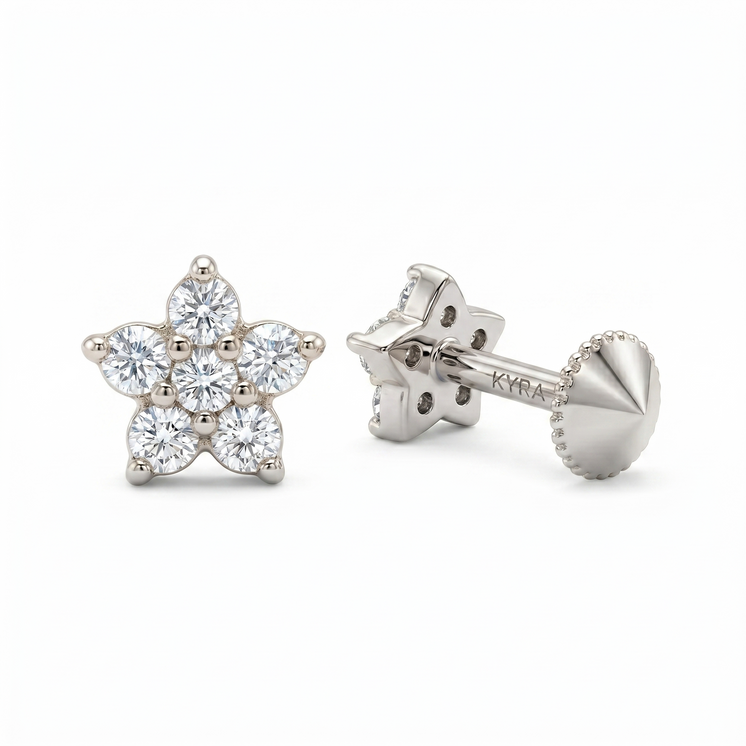 6 Petal Flower Dermal Jewellery