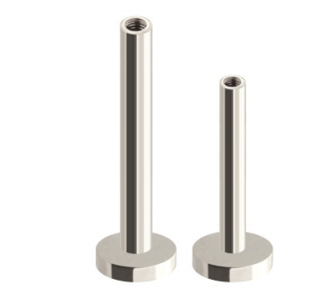 Tear Drop CZ Threaded Stud(Medium)