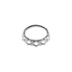 Surgical Steel Hinged Daith Clicker paterned
