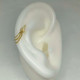 3 Row 18K Gold Ear Chain add-on (Small)