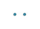 3mm Blue Zircon Crystal Bezel
