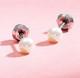 5mm Cream Pearl set in Solid White Gold