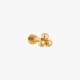 18k Plain Trinity Ball Threaded Stud(1mm)