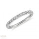 FRENCH CUT PAVE DIAMOND HALF ETERNITY (1.6 mm)