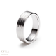 Platinum Wedding Band for HIM 7mm wide
