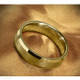 Two-Tone Platinum Wedding Band