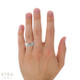 Beveled edge Thick Platinum Wedding Band
