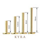 Snake Labret SS (Gold Plated)