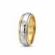 Piaget Style Diamond Ring in 2 tone gold