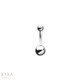 Ball to Ball Belly Jewelry in Medical Grade Surgical Steel(8mm)