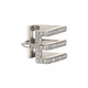 Pyramid Cuff CZ Hoop 8mm Clicker
