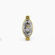 Tiny Marquise CZ Threaded Stud