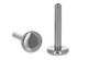 Triple Baguette Threaded Stud in Titanium