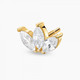 Marquise Blossom CZ Threaded Stud(Medium)