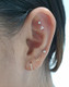 Serpentine Threaded Stud w/ post