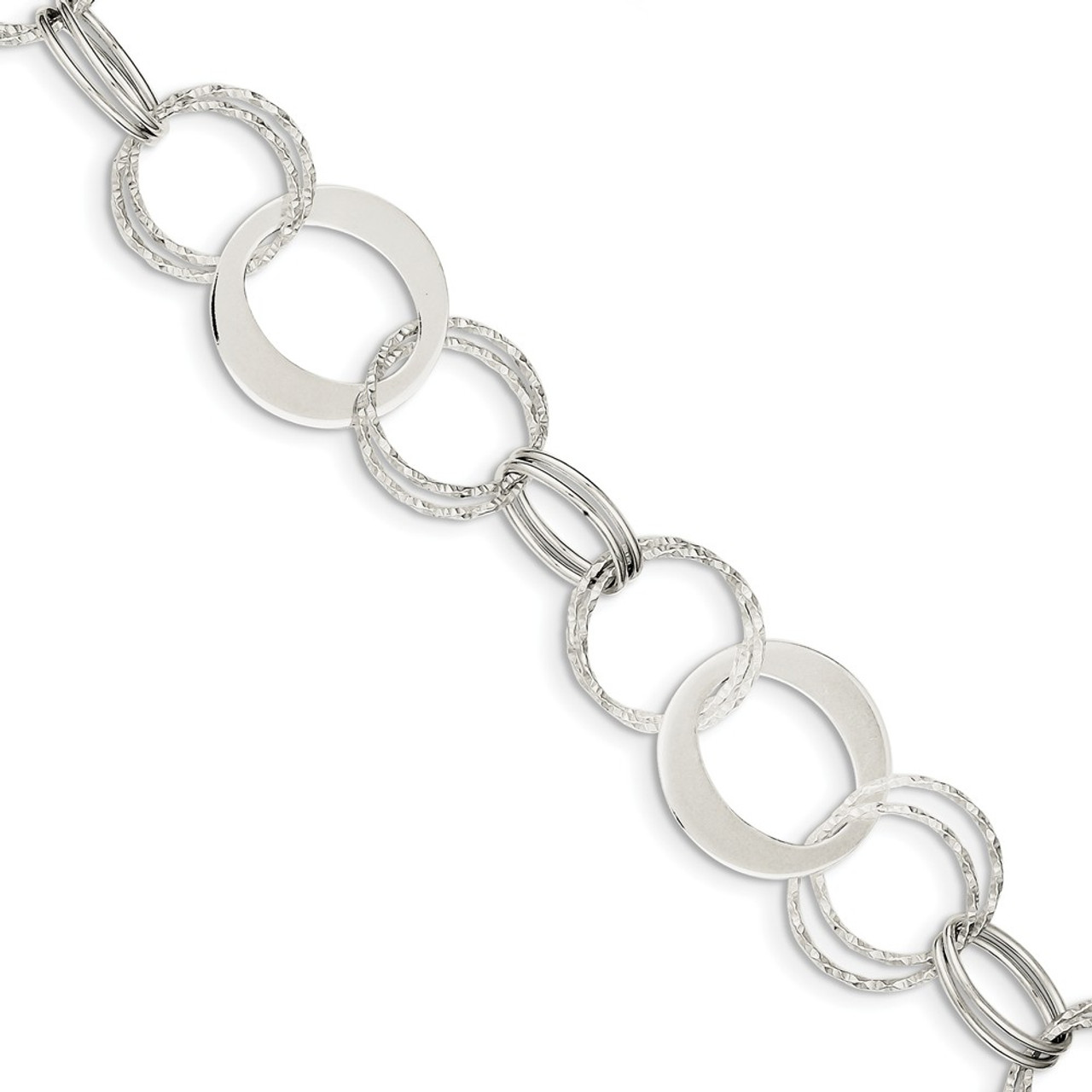 Leslie's Sterling Silver Bracelet - LaneMax Jewelry