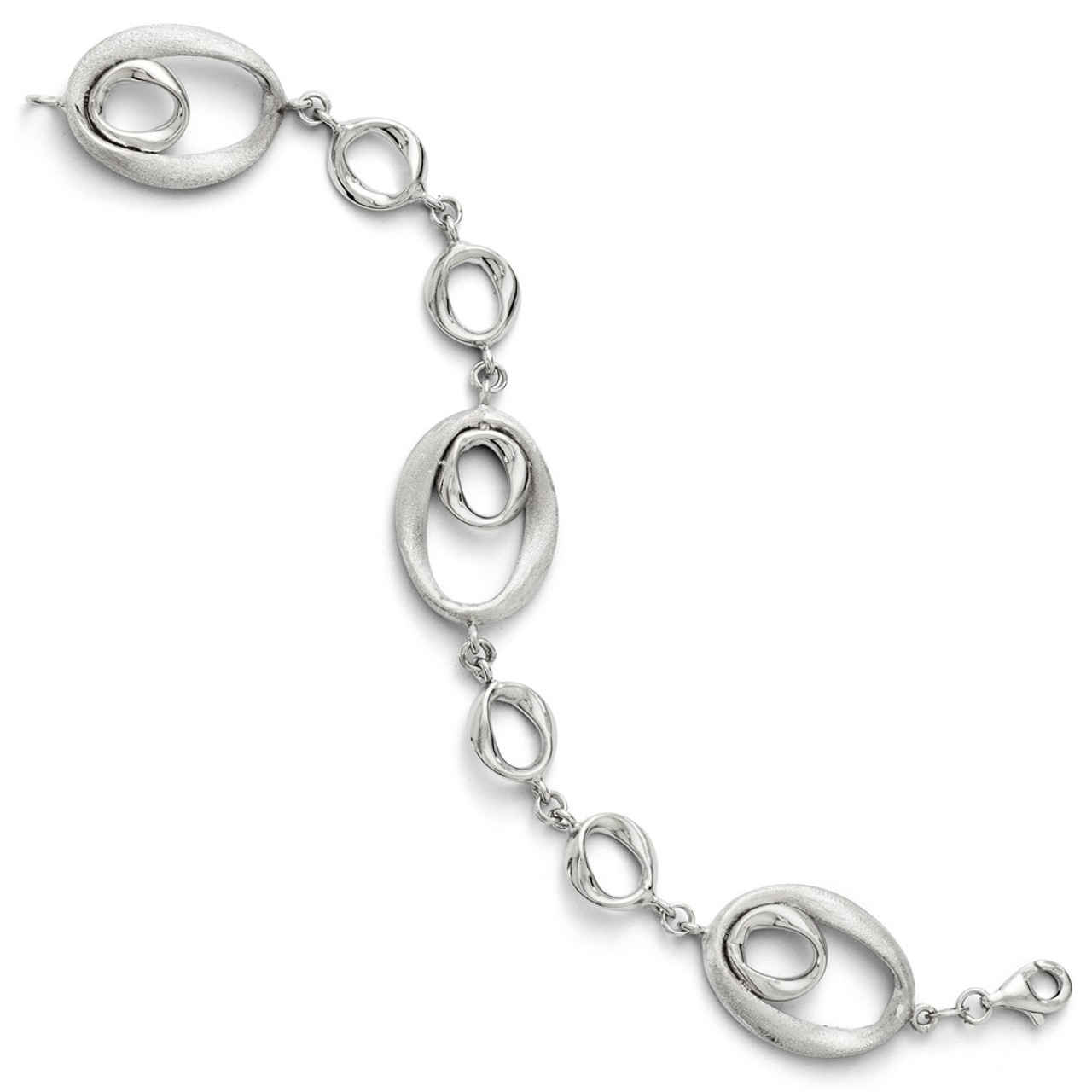 Leslie's Sterling Silver Bracelet - LaneMax Jewelry