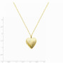 1/20 Gold Filled 20mm Diamond in Heart Forever Heart Locket