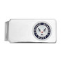 Sterling Silver Rhodium-plated U.S Navy Money Clip