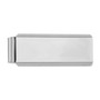 Sterling Silver Rhodium-plated Satin Front Satin Back Money Clip