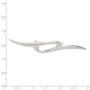 Sterling Silver Double Scroll Pin