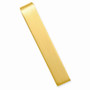 Gold-plated Kelly Waters Satin Tie Bar