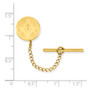 Gold-plated Kelly Waters with Chain Masonic Tie Tac