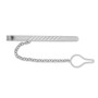 Sterling Silver Rhodium-plated Tie Bar