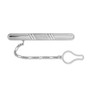 Sterling Silver Rhodium Plated Tie Clip