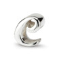 Sterling Silver Reflections Letter C Script Bead