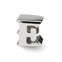 Sterling Silver Reflections Letter E Bead