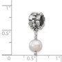 Sterling Silver Reflections Lavender FW. Cultured Pearl Dangle Bead