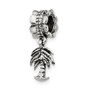 Sterling Silver Reflections Palm Tree Dangle Bead