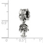 Sterling Silver Reflections Palm Tree Dangle Bead