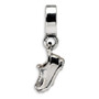 Sterling Silver Reflections Sports Shoe Dangle Bead