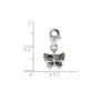 Sterling Silver Reflections Butterfly Click-on for Bead