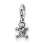 Sterling Silver Reflections Teddy Bear Click-on for Bead