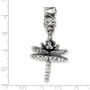 Sterling Silver Reflections Kids Dragonfly Dangle Bead