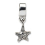 Sterling Silver Reflections Kids Starfish Dangle Bead