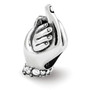Sterling Silver Reflections Crystals from Swarovski Mother&Child Hand Bead