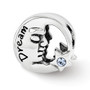 Sterling Silver Reflections Swarovski Dream Moon Bead