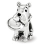 Sterling Silver Reflections Dog With Flying Disc Bead