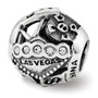 Sterling Silver Reflections Crystals from Swarovski Las Vegas Collage Bead